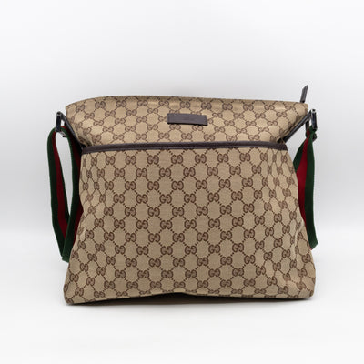 Large Messenger Bag Sherry Line GG Supreme