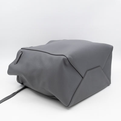 Cabas Phantom Tote Grey Leather