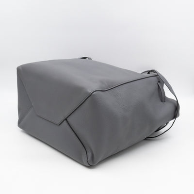 Cabas Phantom Tote Grey Leather