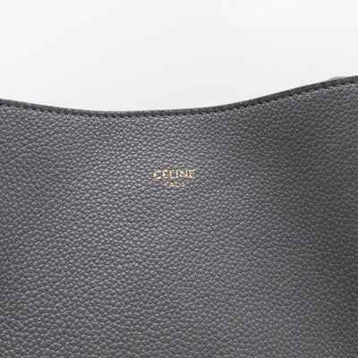 Cabas Phantom Tote Grey Leather