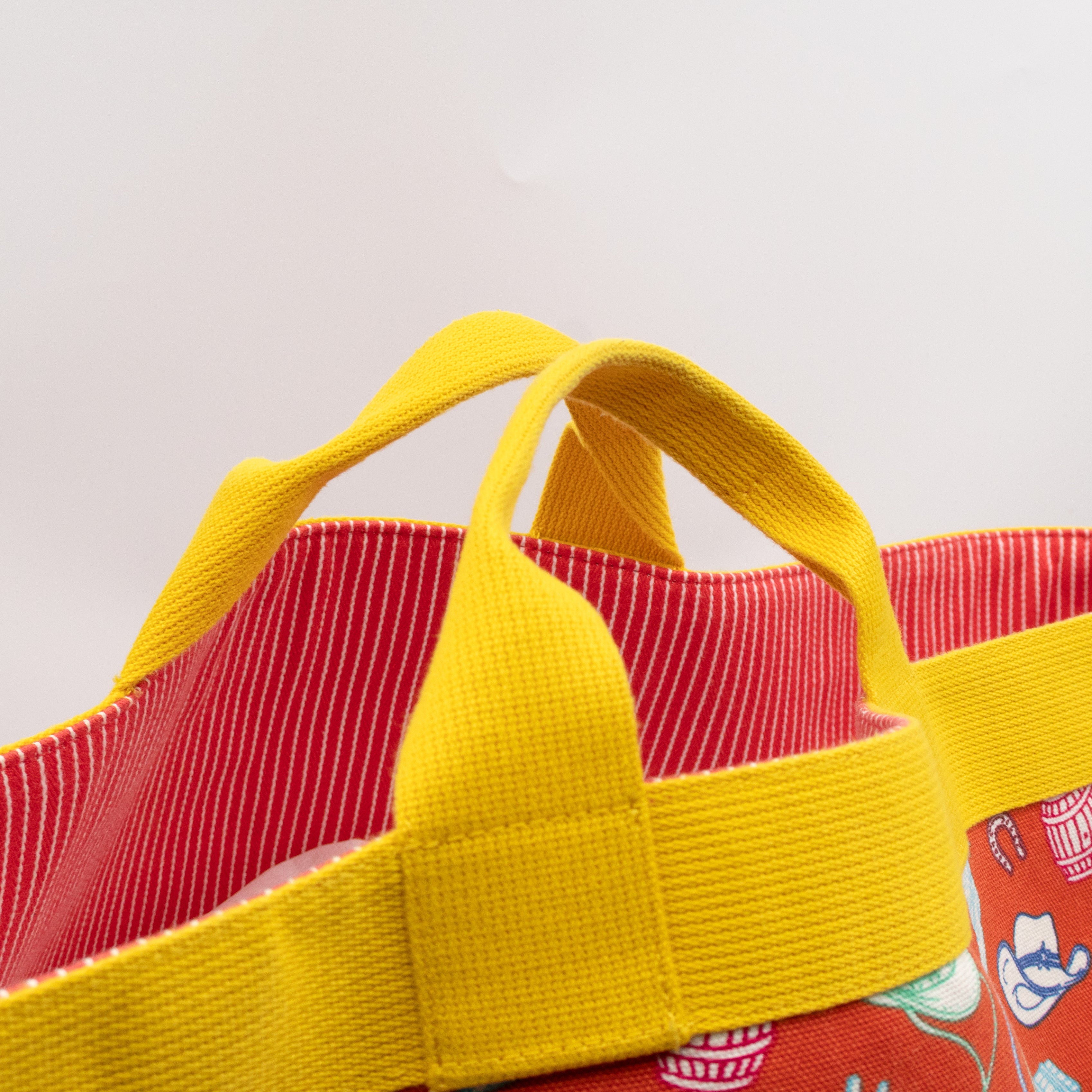 Western And Toy Company Basket Bucket Orange