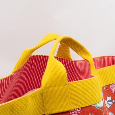 Western And Toy Company Basket Bucket Orange