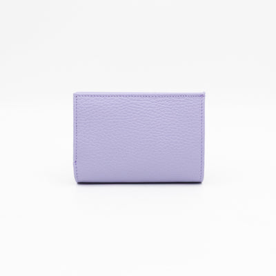 GG Marmont Card Case Wallet Lilac Leather