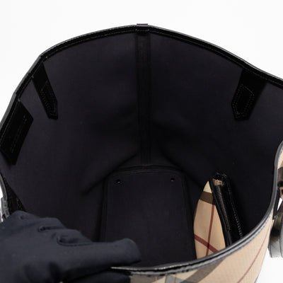 Nickie Tote with Pouch Supernova Check