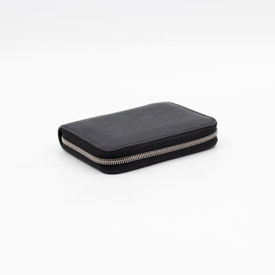 Zippy Coin Purse Black Epi Leather