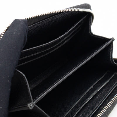 Zippy Coin Purse Black Epi Leather