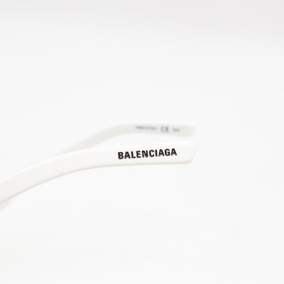 Ski Cat-eye Sunglasses White & Grey