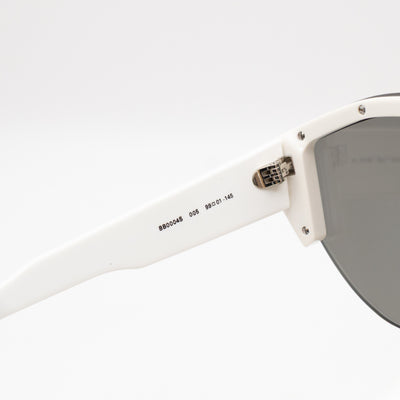 Ski Cat-eye Sunglasses White & Grey