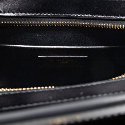 Uptown Small Leopard Ponyhair & Black Leather