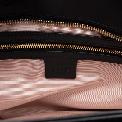 Arli Tote Large Shoulder Bag Black Smooth Leather