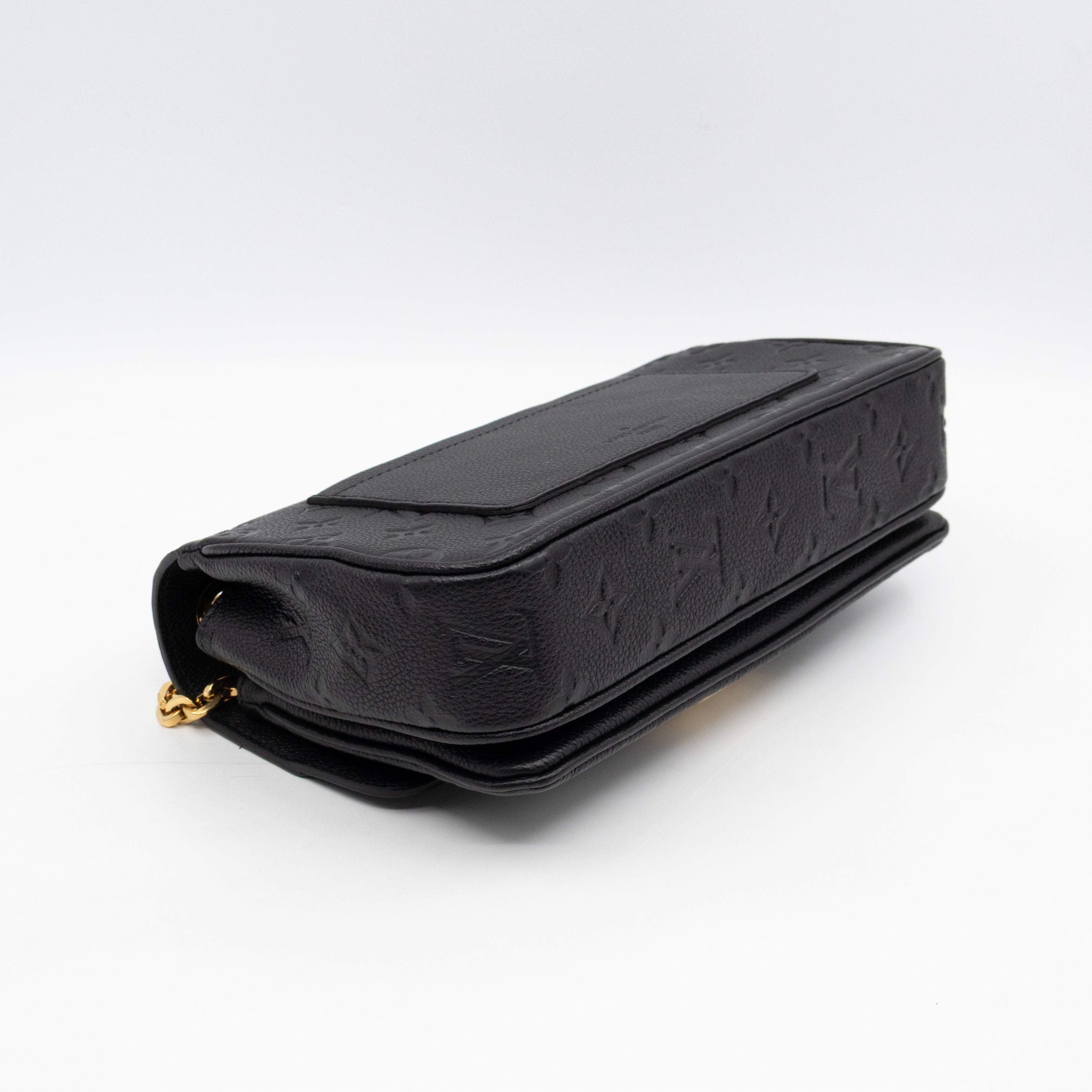 Marceau Black Monogram Empreinte Leather