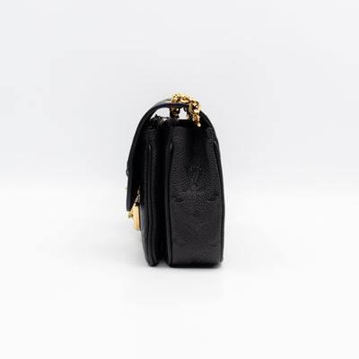 Marceau Black Monogram Empreinte Leather