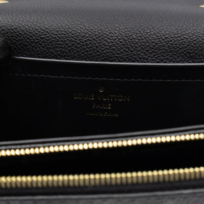 Marceau Black Monogram Empreinte Leather