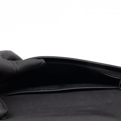 S-lock A4 Pouch Monogram Macassar