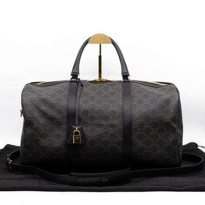 Medium Travel Bag Triomphe Canvas
