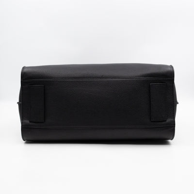 Sac de Jour North South Tote Black Grained Leather
