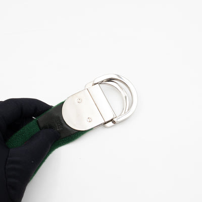 Web Stripe Canvas Belt 100 cm Red & Green
