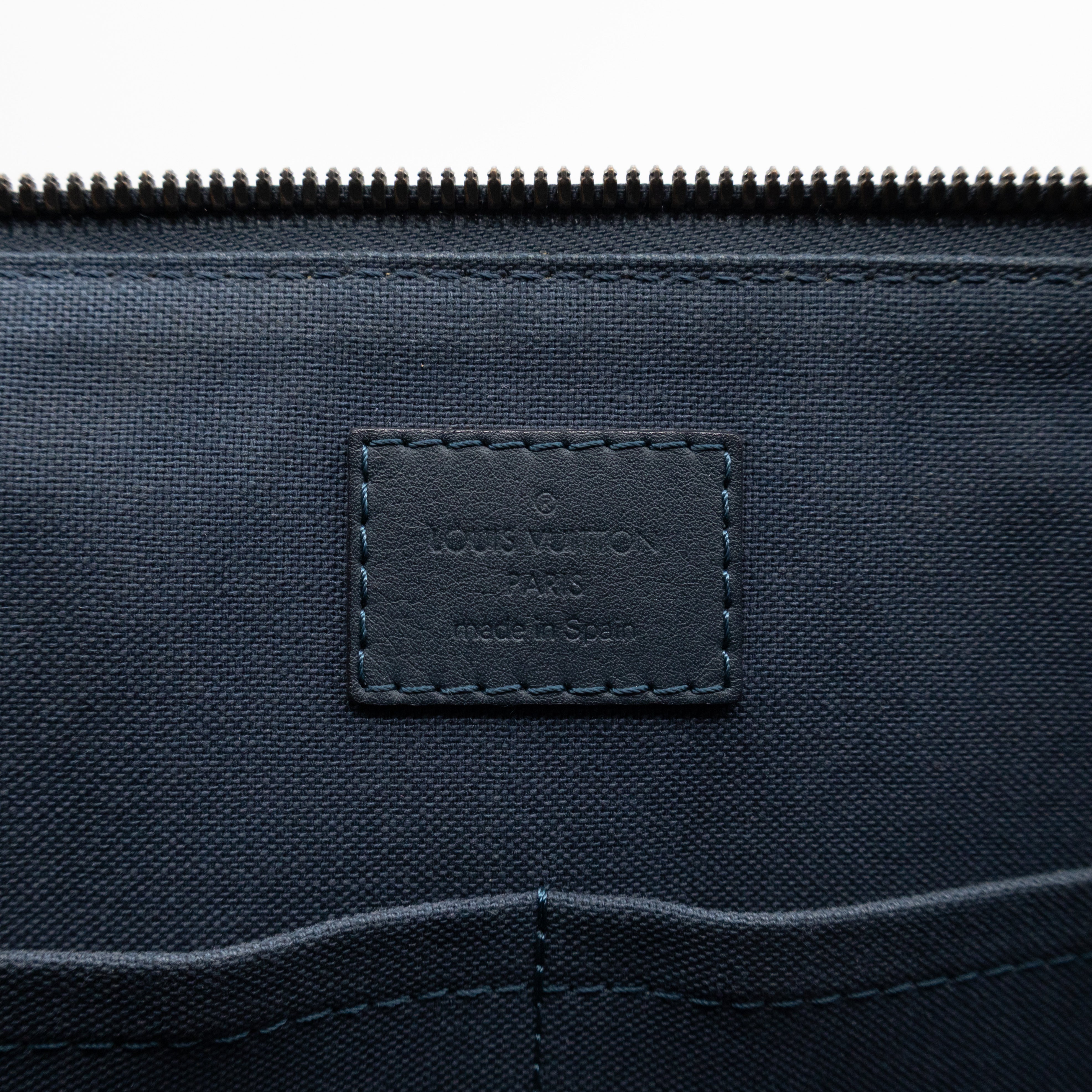 Porte Documents Voyage PM Briefcase Damier Infini Leather Glace