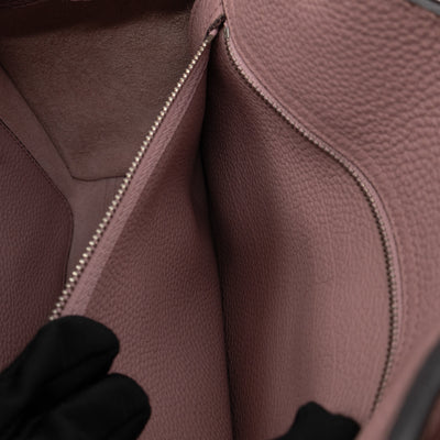 New Jackie Top Handle Bag Pink Leather