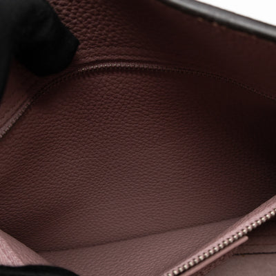 New Jackie Top Handle Bag Pink Leather
