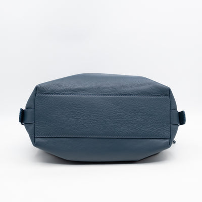 Nightingale Small Blue Leather