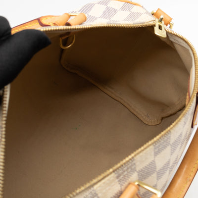 Speedy 30 Bandouliere Damier Azur