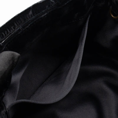 Canapa Mini Tote Bag Black Velvet