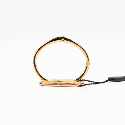 F Is Fendi Cuff Bracelet Gold