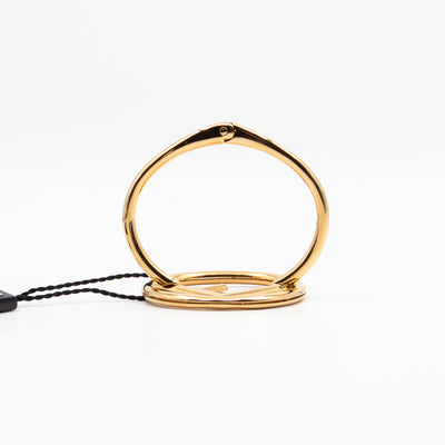 F Is Fendi Cuff Bracelet Gold