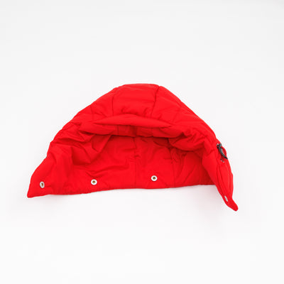 Puffer Pet Coat With Hood Re-Nylon Red