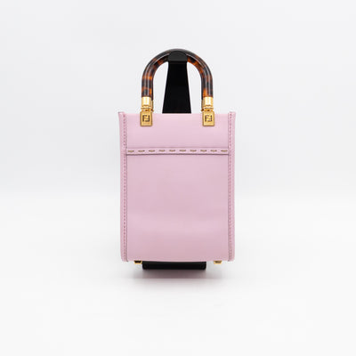 Sunshine Mini Pink Smooth Leather