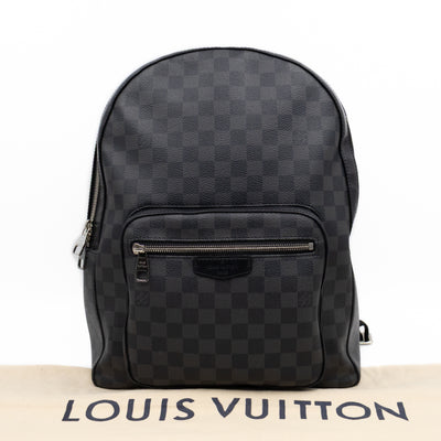 Josh Backpack Damier Graphite