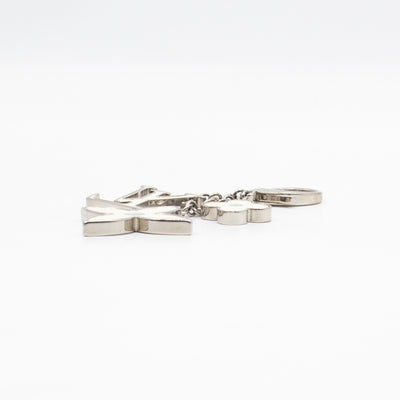 Bijoux Sac Fleur de Epi Bag Charm White