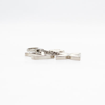 Bijoux Sac Fleur de Epi Bag Charm White