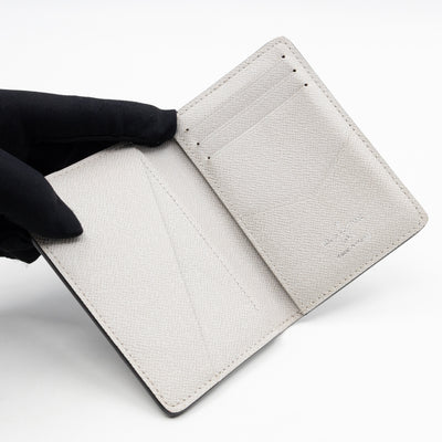 Pocket Organizer White Taigarama Leather