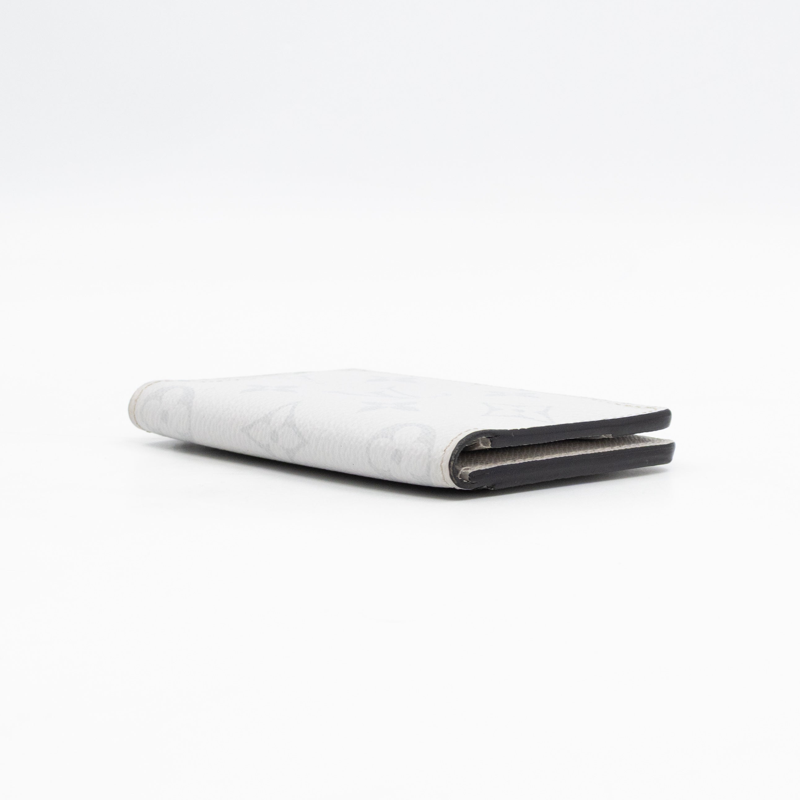 Pocket Organizer White Taigarama Leather