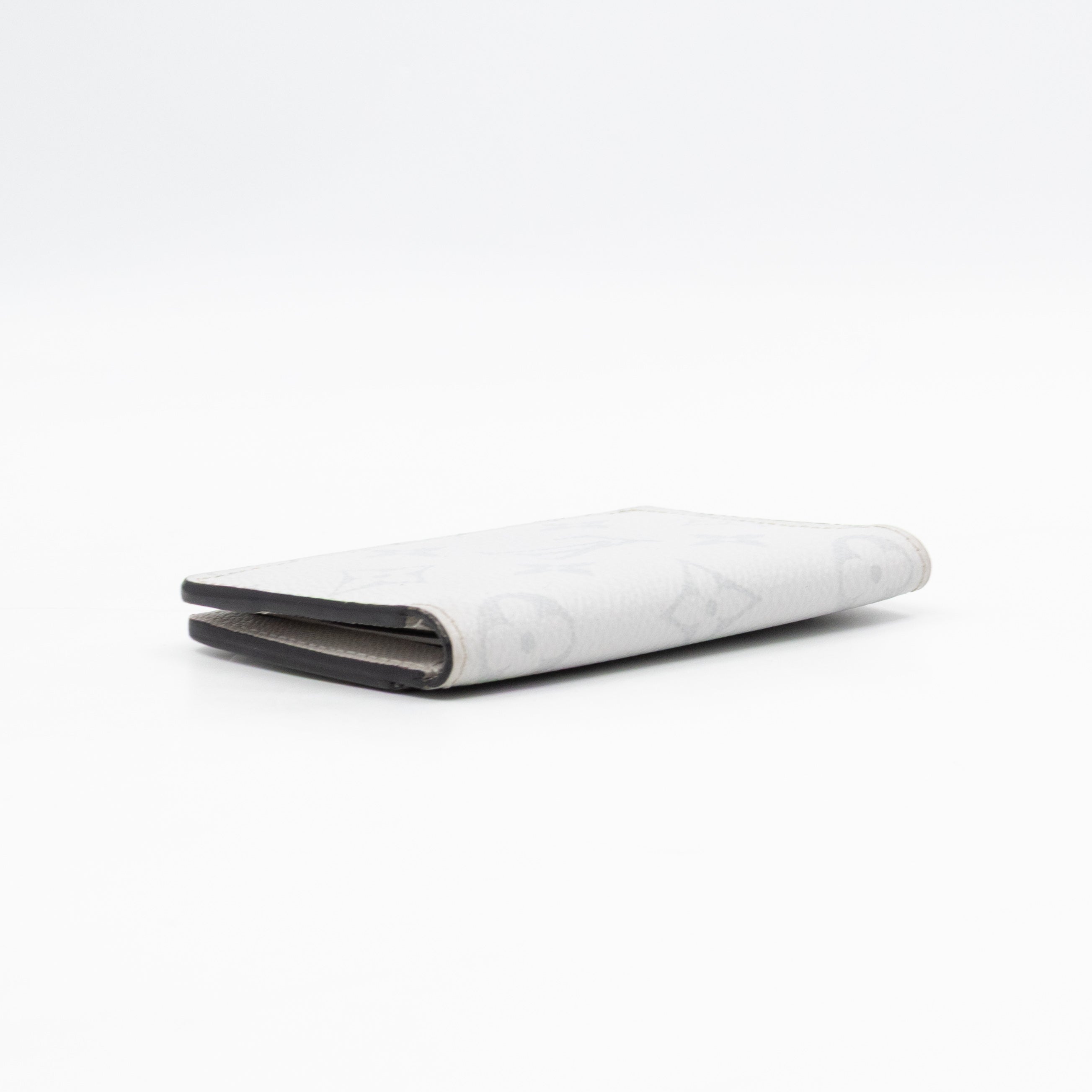 Pocket Organizer White Taigarama Leather