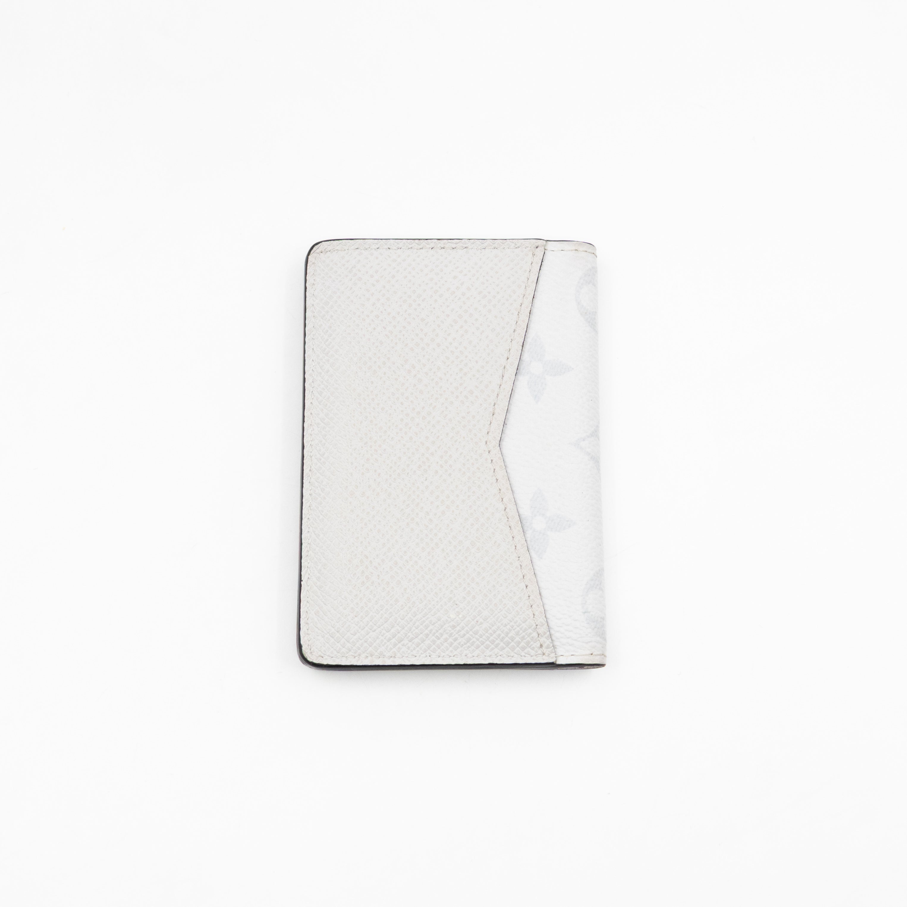 Pocket Organizer White Taigarama Leather