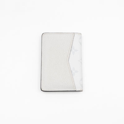 Pocket Organizer White Taigarama Leather