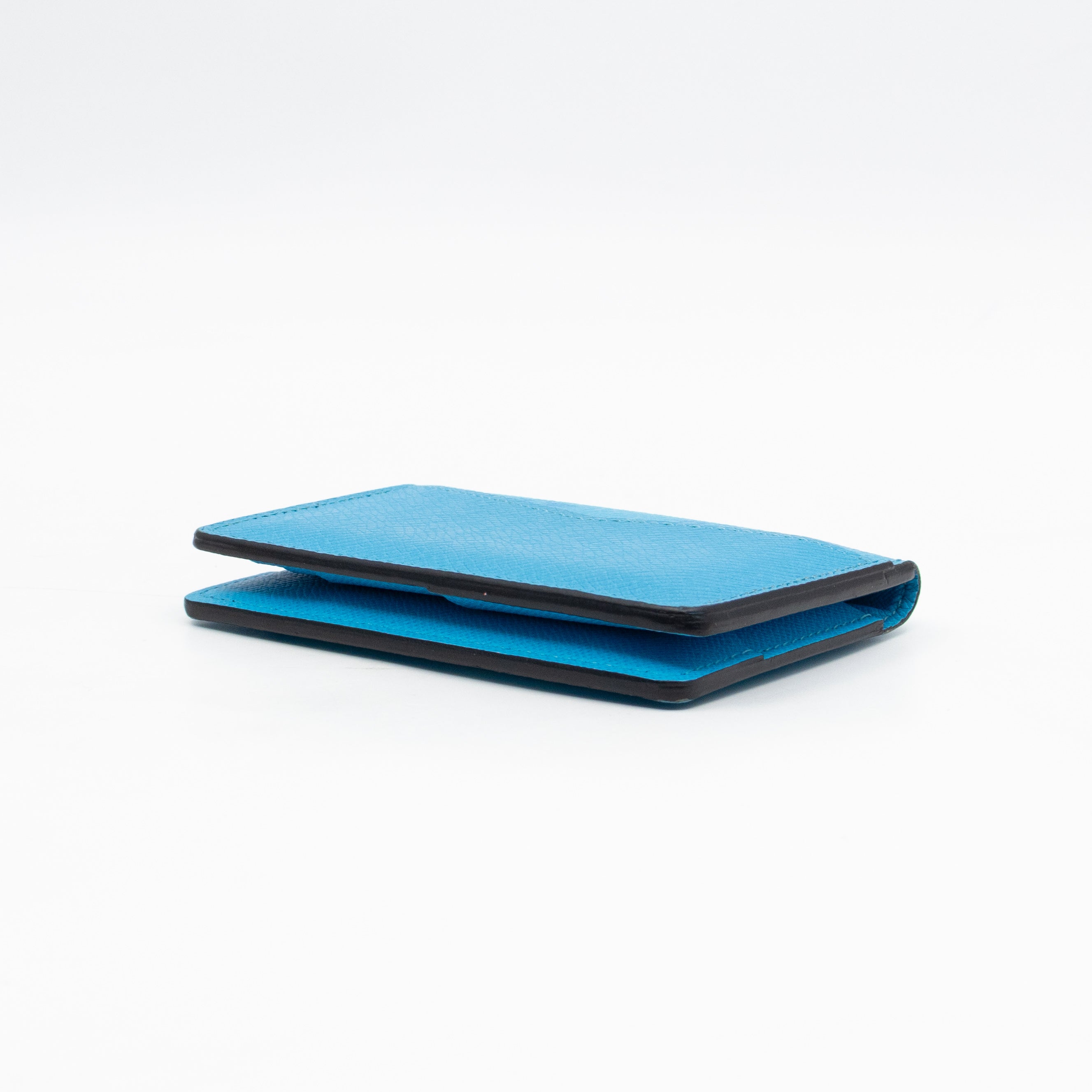Pocket Organizer Denim Blue Taigarama Leather