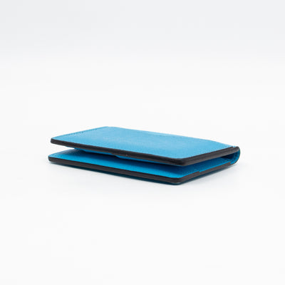Pocket Organizer Denim Blue Taigarama Leather