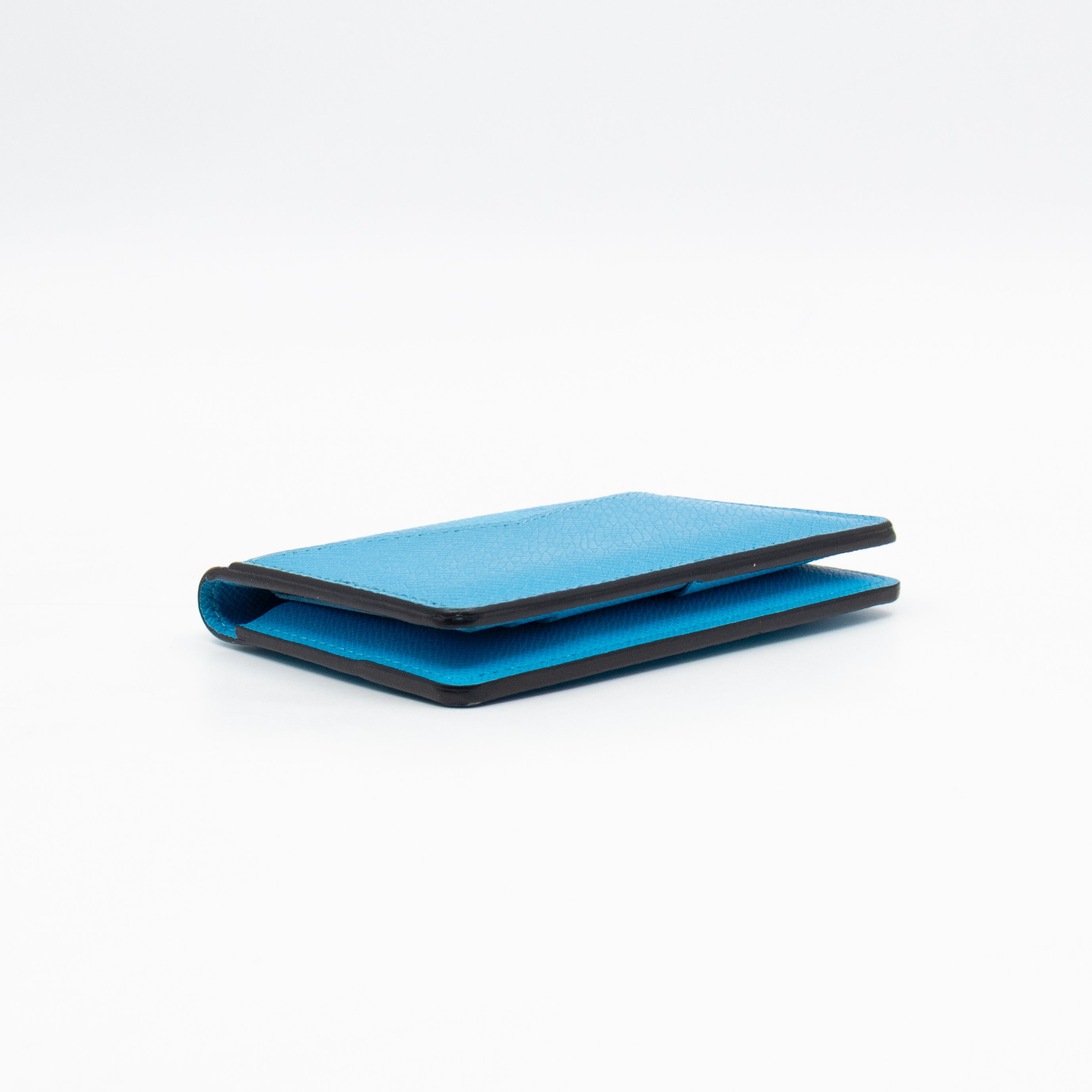 Pocket Organizer Denim Blue Taigarama Leather