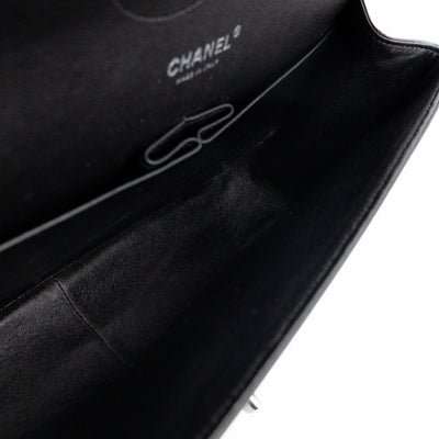 Classic Double Flap Jumbo Black Patent Leather
