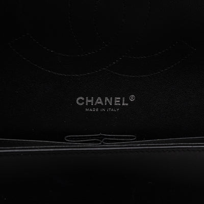 Classic Double Flap Jumbo Black Patent Leather