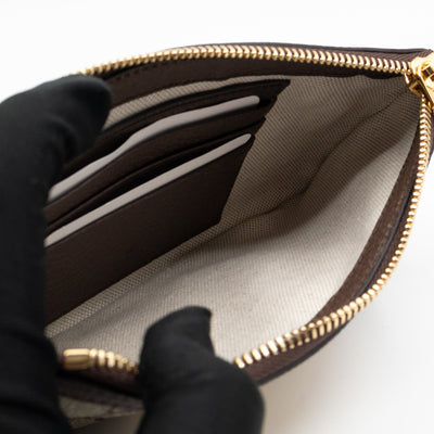 Blondie Mini Belt Bag Beige GG Supreme Brown Leather