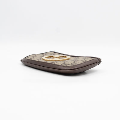 Blondie Mini Belt Bag Beige GG Supreme Brown Leather