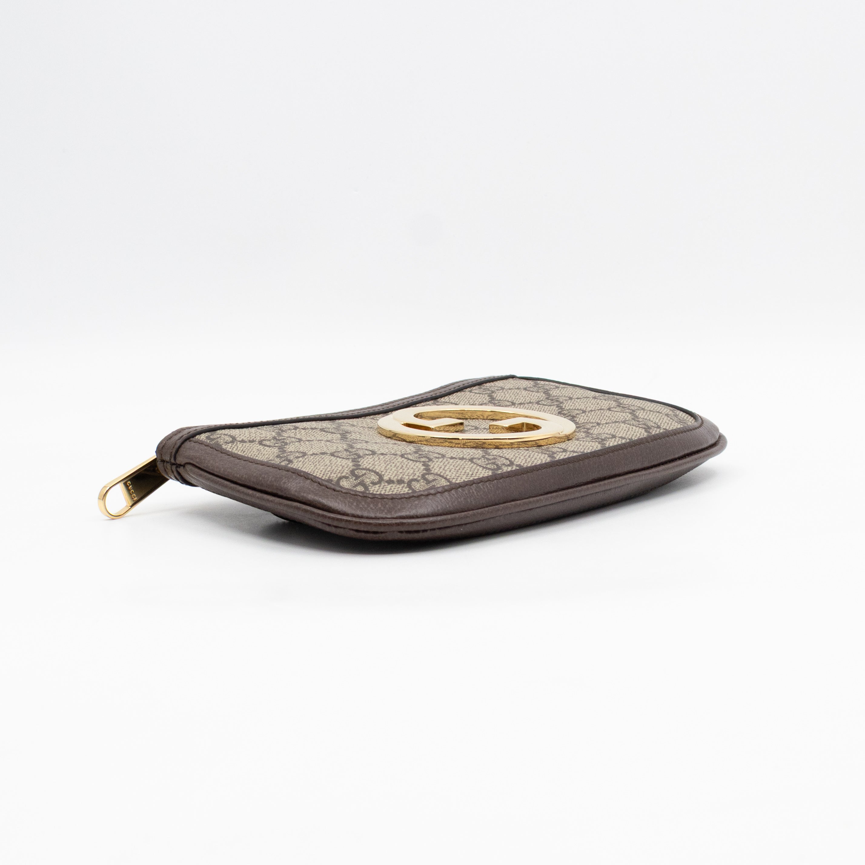 Blondie Mini Belt Bag Beige GG Supreme Brown Leather
