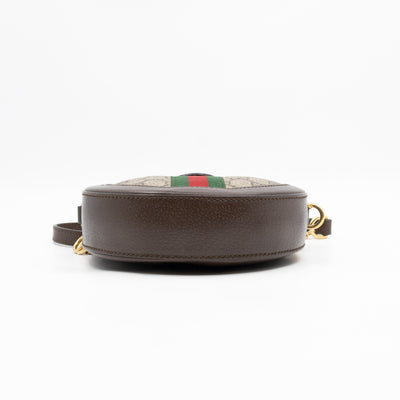 Ophidia Mini Round Shoulder Bag GG Supreme