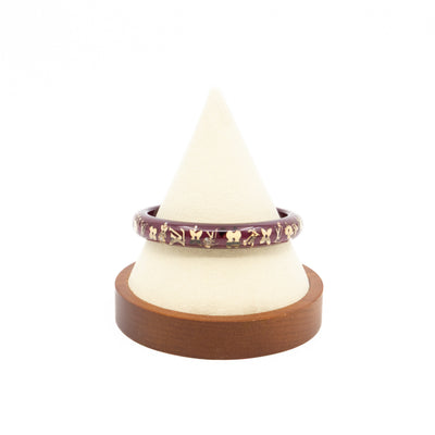 Inclusion Bracelet S+ Burgundy Gold
