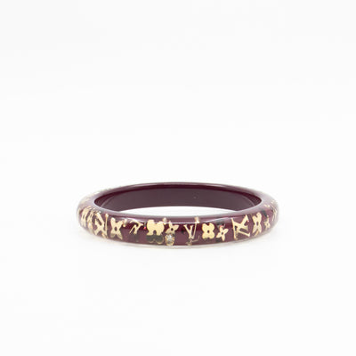 Inclusion Bracelet S+ Burgundy Gold